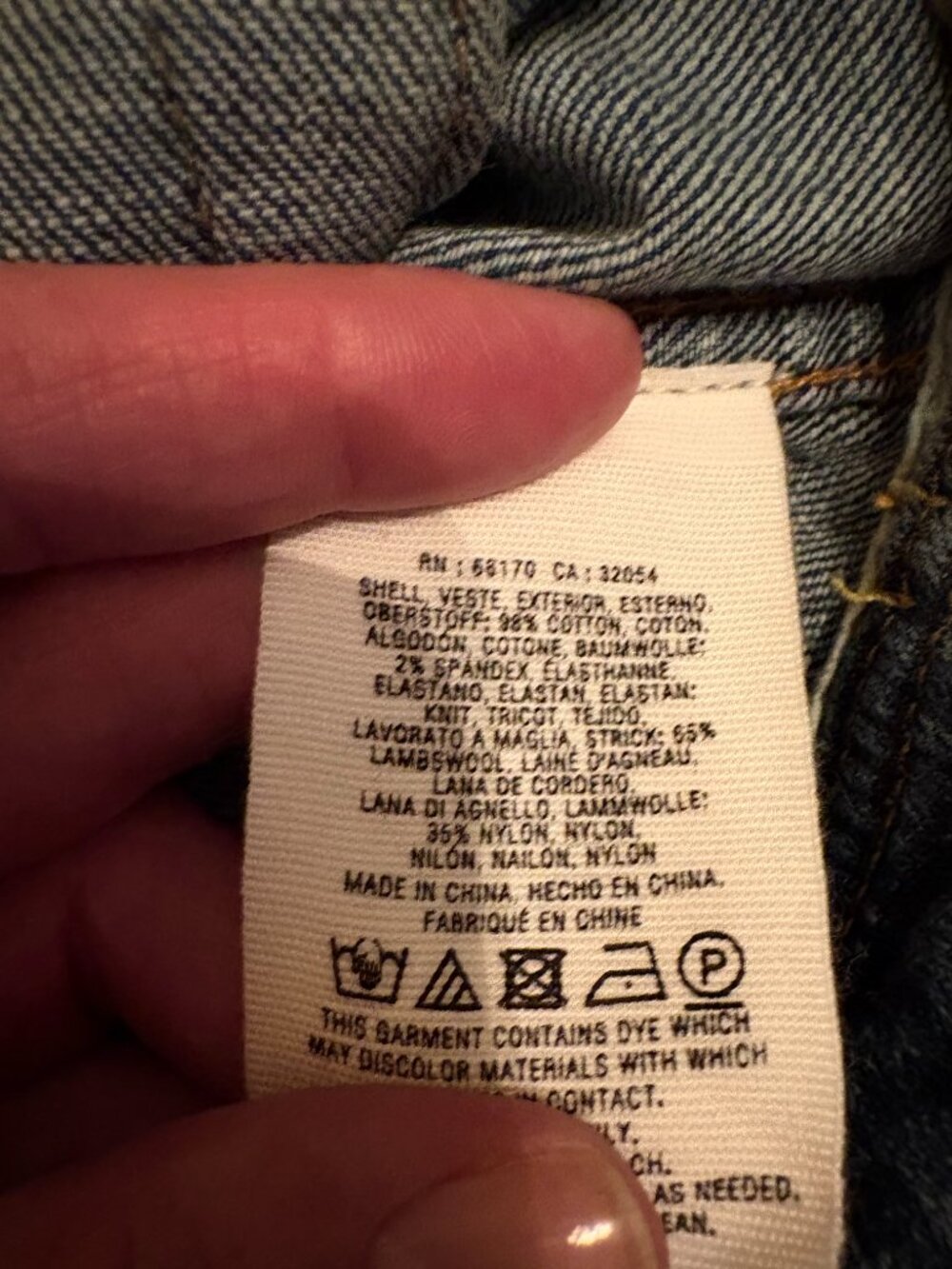 Like New, Anthropologie Pilcro & The Letterpress Denim Sweater Jacket. Size S - Picture 11 of 11